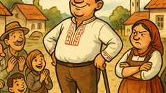 Banc: Fă, Mărie, toți din sat mă respectă